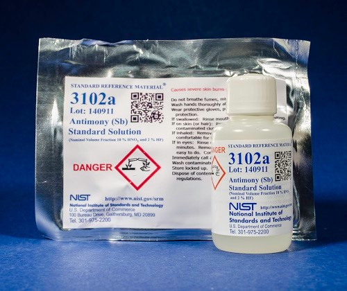 SRM 3102a 銻(sb)標(biāo)準(zhǔn)溶液