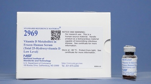 SRM 2969  人血清中維生素D代謝物標準品（總量25-羥基維生素D低水平）