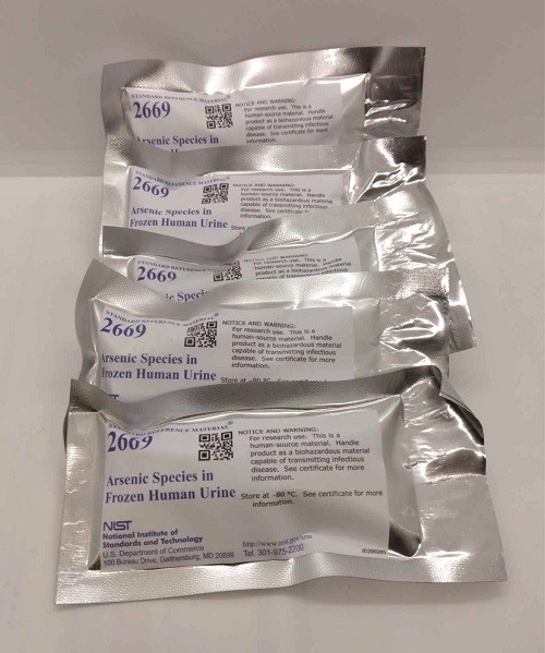 SRM 2669 冷凍人尿中砷的形態標準品