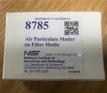 RM 8785  濾膜上的空氣顆粒物標準品