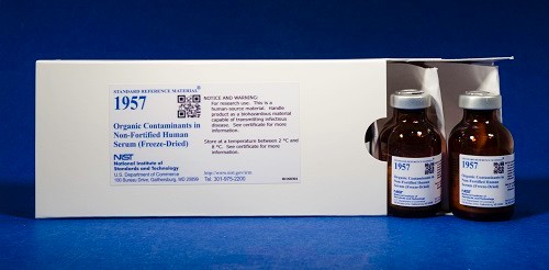 SRM 1957   非強化人血清中的有機污染物(凍干)標準品