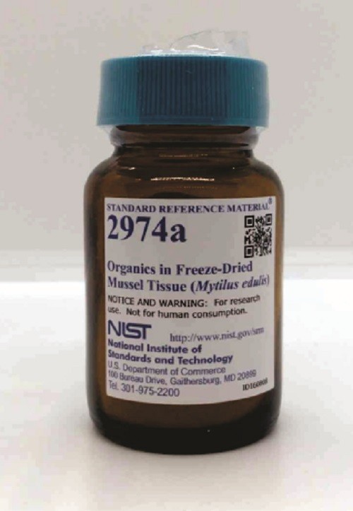 SRM 2974a  凍干貽貝組織中的有機物(紫貽貝)標準品