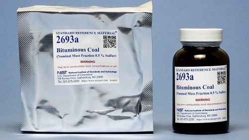 SRM 2693   煙煤標準品(標稱質量分數0.5%硫)