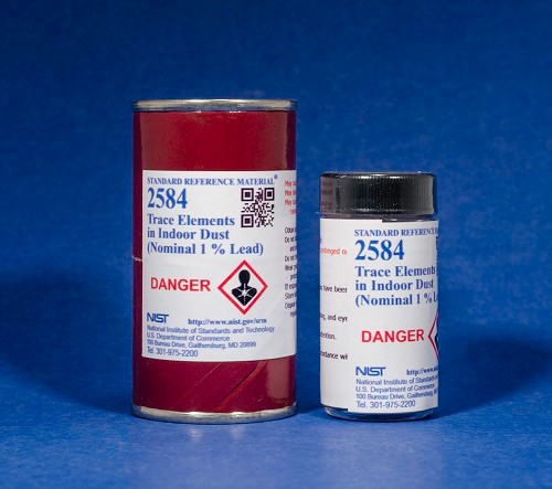 SRM 2584  室內(nèi)粉塵中的微量元素標準品
