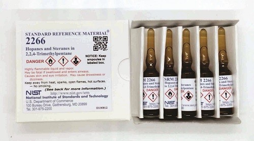 SRM 2266   2，2，4三甲基戊烷中的厚樸烷和甾烷標準品